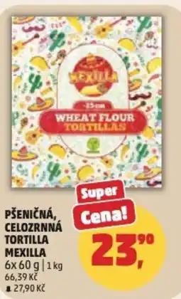 Penny Market Pšeničná, celozrnná tortilla mexilla nabídka