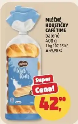 Penny Market Mléčné houstičky café time balené nabídka