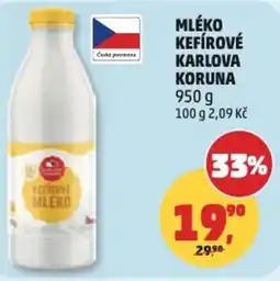 Penny Market Mléko kefírové karlova koruna nabídka