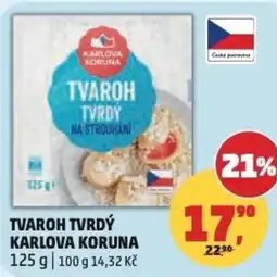 Penny Market Tvaroh tvrdý karlova koruna nabídka