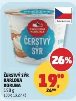 Penny Market Čerstvý sýr karlova koruna nabídka