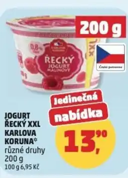 Penny Market Jogurt řecký xxl karlova koruna nabídka