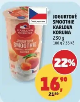 Penny Market Jogurtové smoothie karlova koruna nabídka