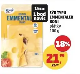 Penny Market Sýr typu emmentaler BONI nabídka