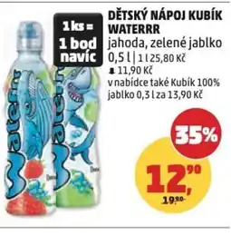 Penny Market Dětský nápoj kubík waterrr nabídka