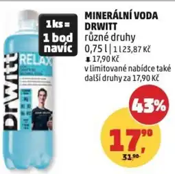 Penny Market Minerální voda DRWITT nabídka