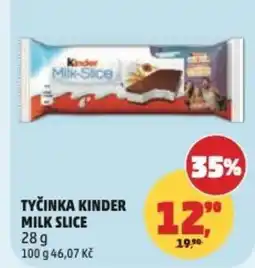 Penny Market Tyčinka kinder milk slice nabídka
