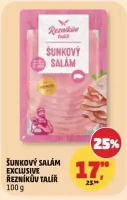 Penny Market Šunkový salám exclusive řezníkův talíř nabídka
