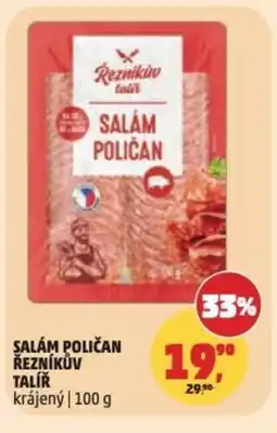 Penny Market Salám poličan řezníkův talíř nabídka