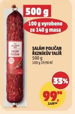 Penny Market Salám poličan řezníkův talíř nabídka