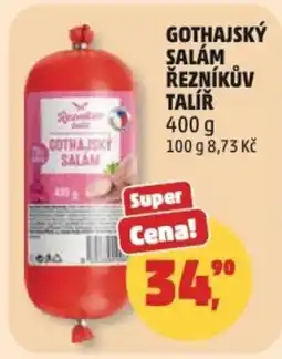 Penny Market Gothajský salám řezníkův talíř nabídka