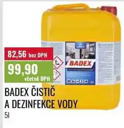 Ratio BADEX ČISTIČ BADEX A DEZINFEKCE VODY nabídka