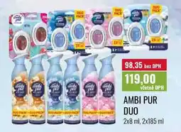 Ratio AMBI PUR DUO 2x8 ml, 2x185 ml nabídka