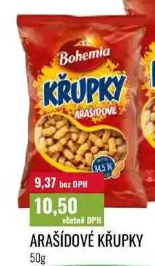 Ratio ARAŠÍDOVÉ KŘUPKY nabídka