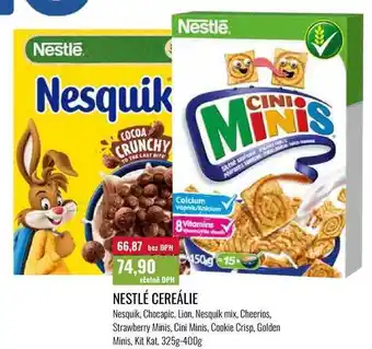 Ratio NESTLÉ CEREÁLIE 325g-400g nabídka