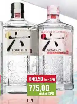 Ratio GIN ROKU, 0,71 nabídka