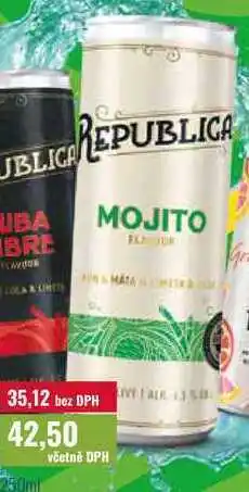 Ratio REPUBLICA MOJITO nabídka