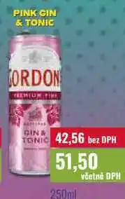 Ratio PINK GIN & TONIC nabídka