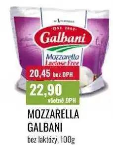 Ratio MOZZARELLA GALBANI bez laktózy nabídka