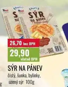 Ratio SÝR NA PÁNEV nabídka