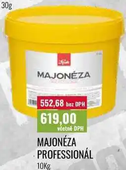 Ratio MAJONÉZA PROFESSIONAL nabídka