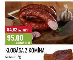 Ratio KLOBÁSA Z KOMÍNA cena za nabídka