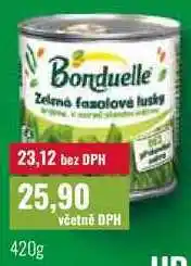 Ratio Bonduelle Zelené fazolové lusky nabídka