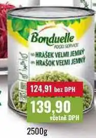 Ratio Bonduelle FOOD SERVICE hrášek nabídka