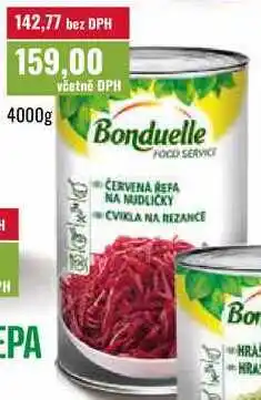 Ratio Bonduelle FOOD SERVICE červená řepa nabídka