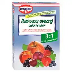 Ratio Dr. Oetker Želírovací ovocný cukr 250g nabídka