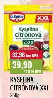 Ratio KYSELINA CITRÓNOVÁ XXL nabídka