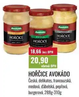 Ratio HOŘČICE AVOKÁDO 288g-310g nabídka