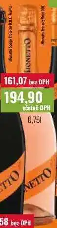 Ratio Mionetto Prosecco Rosé DOC nabídka