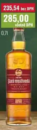 Ratio STARÁ MYSLIVECKÁ BOURBON CASK nabídka