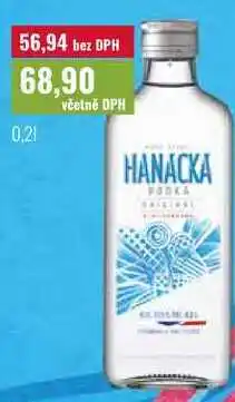 Ratio HANÁCKÁ VODKA nabídka