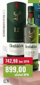 Ratio Glenfiddich 12 Years Old whisky nabídka