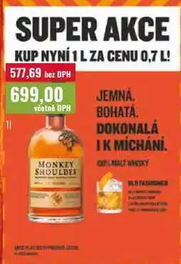Ratio MONKEY SHOULDER nabídka