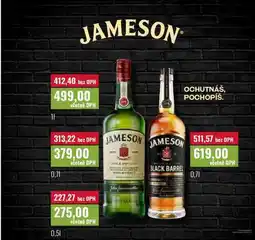 Ratio Jameson 0,5l, 0,7l, 1l nabídka