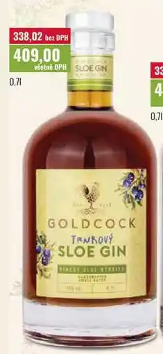 Ratio GOLDCOCK SLOE GIN nabídka