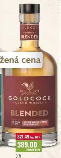 Ratio GOLDCOCK BLENDED nabídka