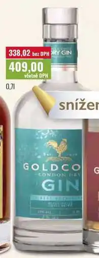 Ratio GOLDCOCK GIN nabídka