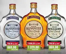 Ratio R. JELÍNEK SLIVOVITZ nabídka