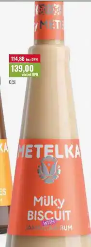 Ratio METELKA Milky BISCUIT nabídka