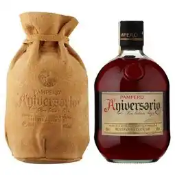 Ratio Pampero Aniversario Reserva Exclusiva rum nabídka