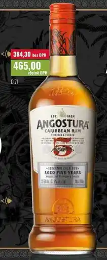 Ratio ANGOSTURA CARIBBEAN RUM nabídka