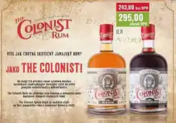 Ratio The Colonist rum nabídka