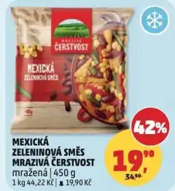 Penny Market Mexická zeleninová směs mrazivá čerstvost mražená nabídka