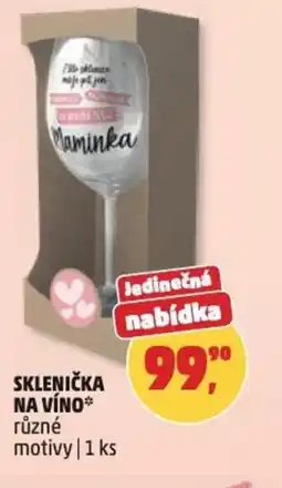 Penny Market Sklenička na víno nabídka