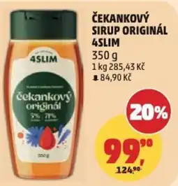 Penny Market Čekankový sirup originál 4slim nabídka