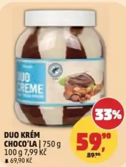 Penny Market Duo krém choco'la nabídka